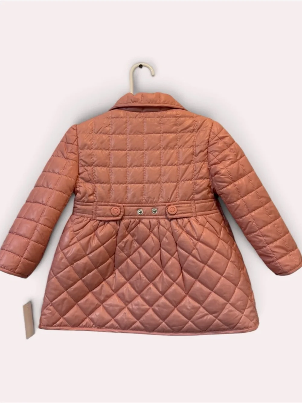 NWT Urban Republic Quilted Barn Coat in Rose, Size 24 M, MSRP $70